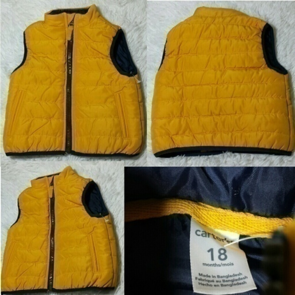 Carter's Baby Puffer Bubble Vest-18 Months